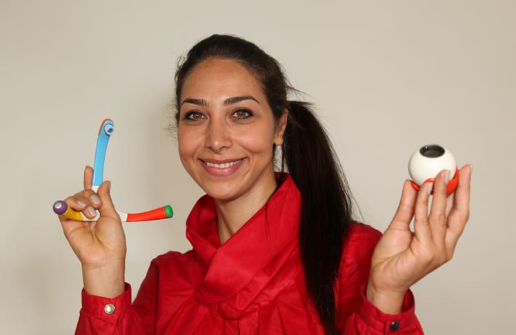 © Dyson; Shirin Fani, die Gewinner des österreichischen "James Dyson Awards 2012".