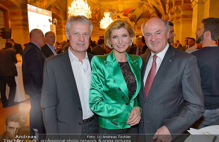 Erwin Goldfuss, Nadja Mader-Müller und Erwin Pröll © Andreas Tischler