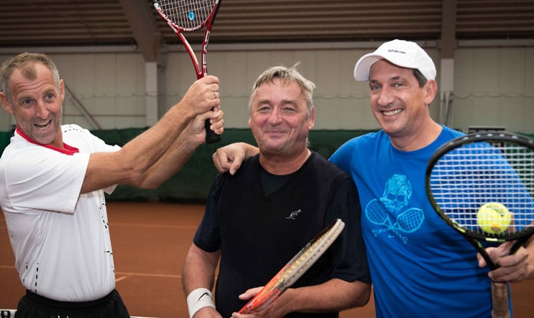 Thomas Muster, Andreas Vitasek und Viktor Gernot © Rado/Maximilian Gauss 