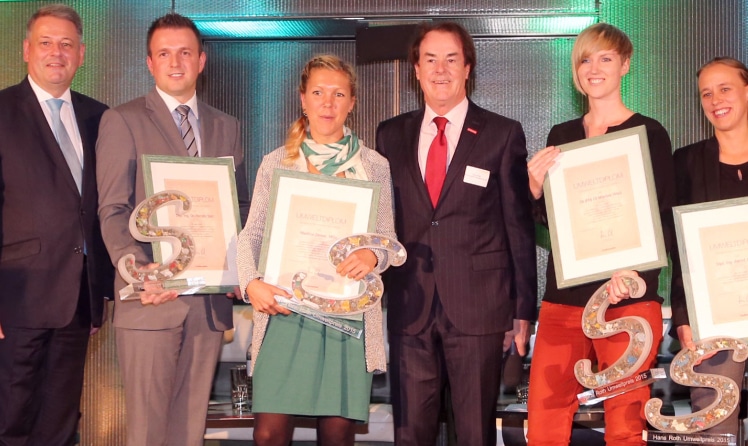 Andrä Rupprechter,  Renato Sarc, Martina Zimek, Hans Roth, Martina Hrad und Astrid Alesch (c) Saubermacher AG