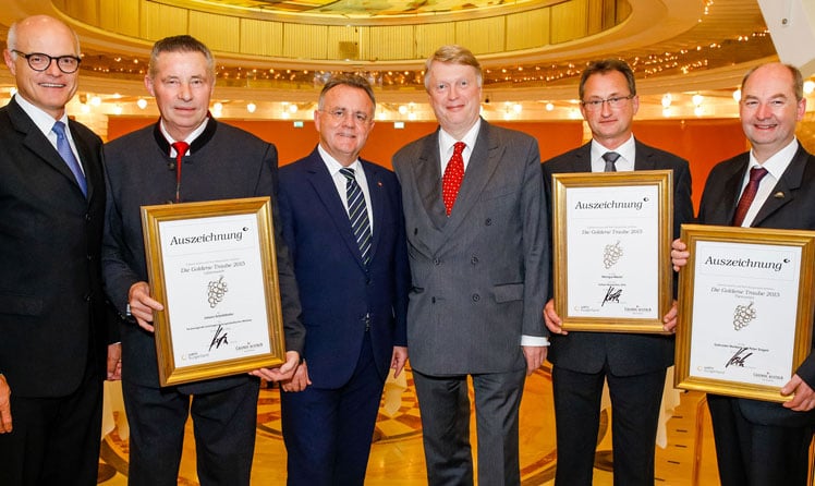 Karl Stoss, Johann Scheiblhofer sen., Hans Niessl, Dietmar Hoscher, Konrad Mariel und Norbert Szigeti © Casinos Austria