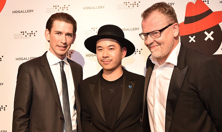 Sebastian Kurz, Martin Ho und Stefan Ruzowitzky © leisure.at/Christian Jobst