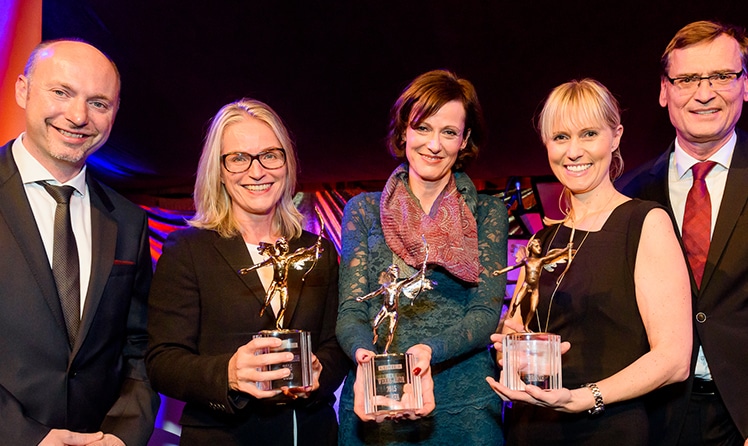 Stefan Lechner, Martina Hörmer, Erika Löwenstein, Christina Jung, Thomas Kralinger (c) Mediaprint/Dusek