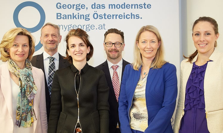 Renate Pretscher, Manfred Wondrak, Sanela Terko, Christian Jänsch, Vera Budway-Strobach und Irene Jakobi © Erste Group/APA-Fotoservice/Preiss