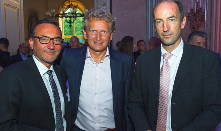 Heinz Stiastny, Gerhard Riedler und Christoph Dichand © leadersnet/Felten