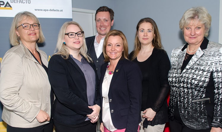 Susanne Senft, Edith Rehberger, Alexander Raffeiner, Claudia Wiesner, Julia Wippersberg und Waltraud Wiedermann © leadersnet.at/Alarcon