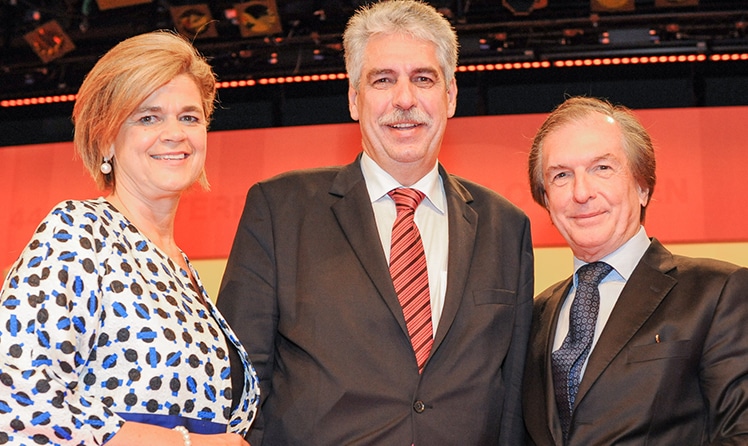 Bettina Glatz-Kremsner, Hans Jörg Schelling und Friedrich Stickler © leadersnet/Pianka