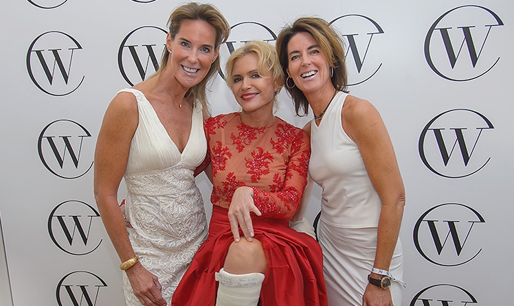 Eva Wegrostek mit Kathi und Gabi Stumpf © Andreas Tischler