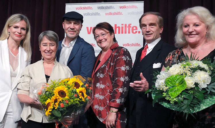 Claudia Reiterer, Margit Fischer, Erich Fenninger, Barbara Gross, Magic Christian und Marika Lichter © leadersnet.at/Langegger