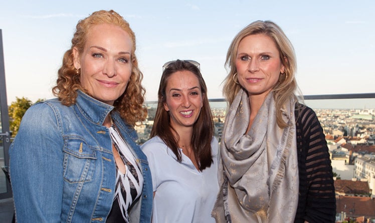 Marie-Christine Giuliani, Heidi Rothwangl-Buchmayer und Corinna Trinkler © leadersnet.at/Mikkelsen