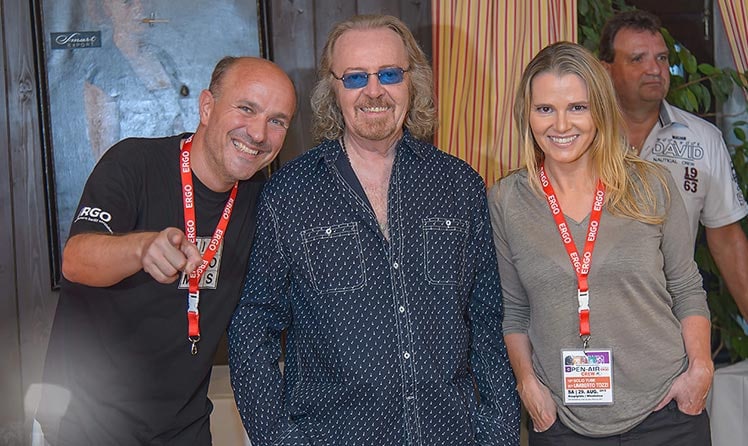 Niki Neunteufel, Umberto Tozzi und Brigitte Neunteufel © Andreas Tischler