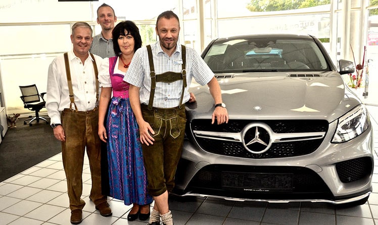 Heinz Brammen, Danny Künzel, Sabine Groißmayer und Gerhard Brammen © leadersnet.at/Wellenhofer