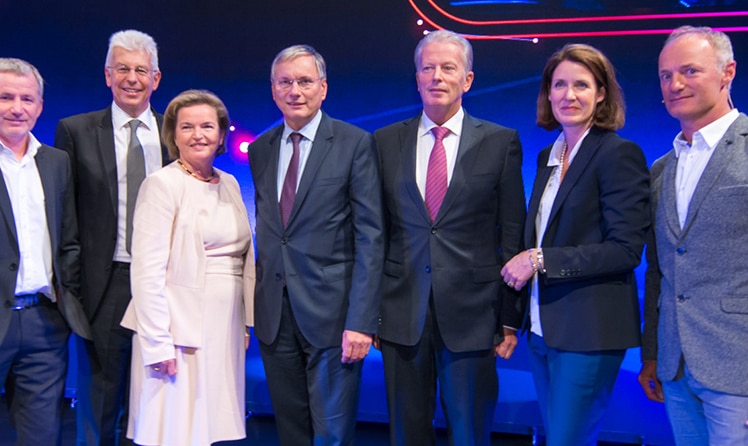 Roman Hagara, Klaus Pseiner,Gertrude Tumpel-Gugerell,  Alois Stöger,  Reinhold Mitterlehner, Hans-Peter Steinacher © leadersnet/Alarcon