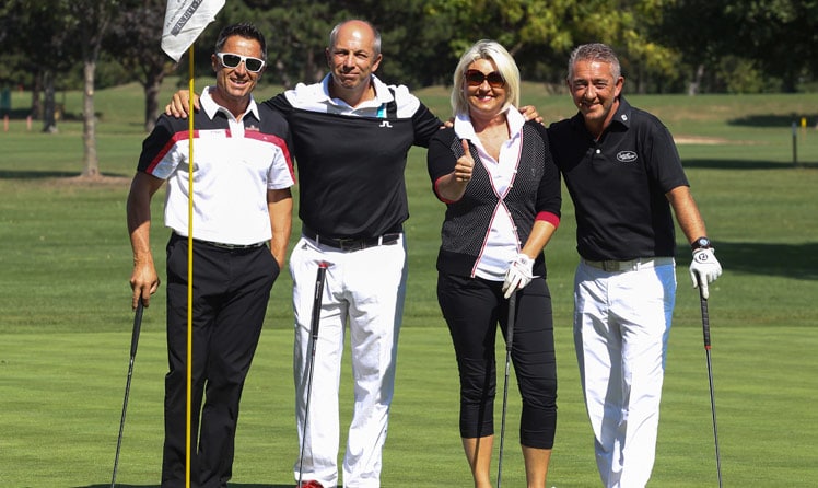 Hans Enn, Andreas Ansari, Marion und Alexander Thaller © GEPA Pictures/Sporthilfe