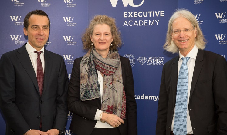 Christian Kern, Barbara Stöttinger und Sebastian Kummer © Jürgen Angel