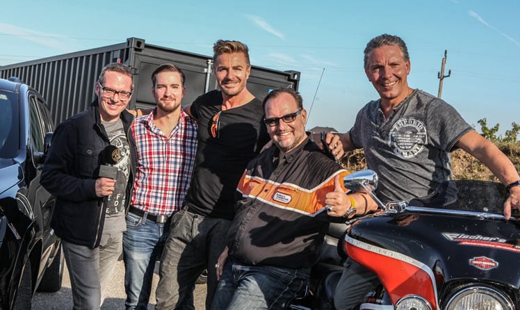 Dominik Frey, Lukas Hubmeier, Leo Hillinger, Ferdinand O. Fischer und Paul Leitenmüller © Michael Millmann