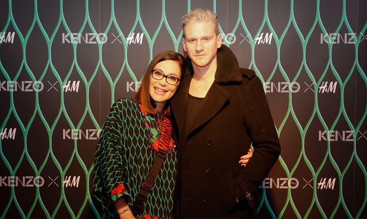 Claudia Oszwald und Lucas Fendrich © Mathias Kniepeiss/Getty Images for H&M