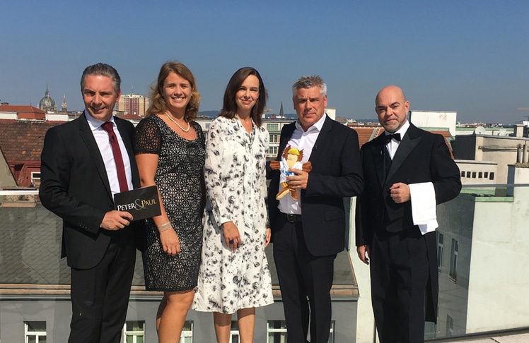 Foto: Paul Leitenmüller, Angelika Ponecz, Sophie Karmasin, Erich Falkensteiner, Peter Müller (c) leadersnet.at