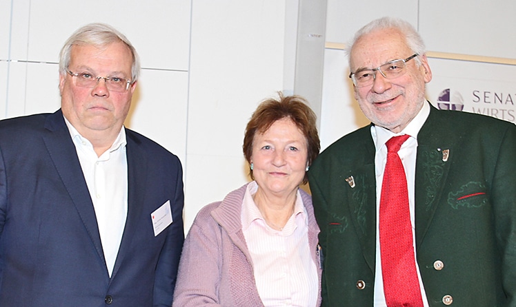 Christian Wehrschütz,Gudrun Biffl, Erhard Busek  (c) Senat der Wirtschaft