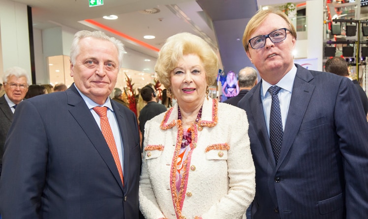 Peter Schaider, Birgit Sarata und Rudolf Hundstorfer © leadersnet.at / D. Mikkelsen 