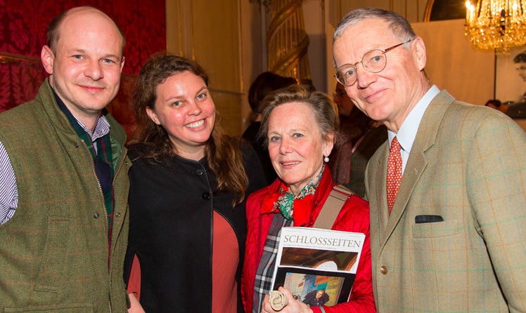 Lisa Helena und Joseph Gasteiger-Rabenstein, Doris und Woki Tomaselli © schlossseiten.at