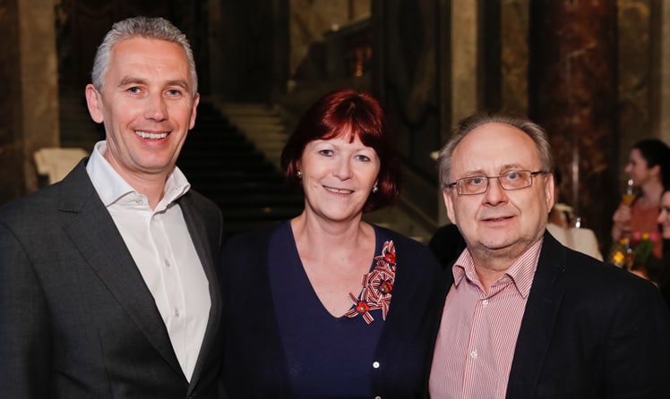 Franz Solta, Gabriele Stanek und Peter Dobril © Christoph H. Breneis/INFOSCREEN