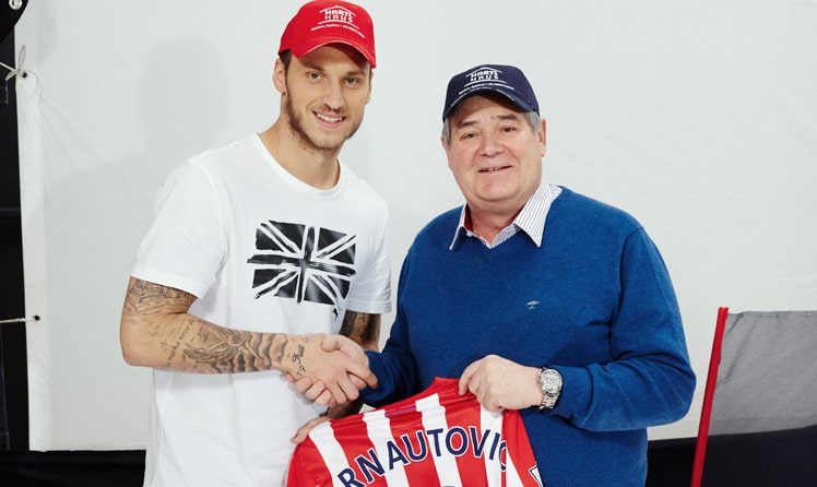 Marko Arnautović und Roland Suter ©  Hartl Haus