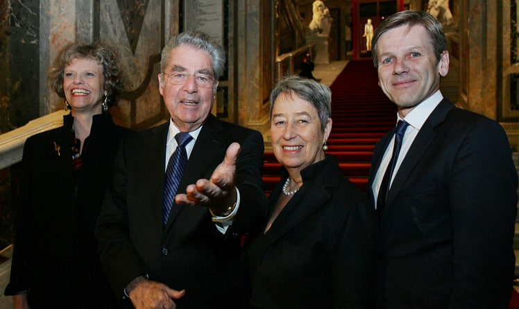 Sabine Haag, Heinz Fischer, Margit Fischer und Josef Ostermayer © Kunsthistorisches Museum Wien/APA-Fotoservice/Hautzinger