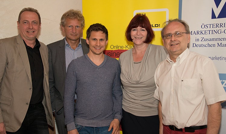 Christian Spath, Gerhard Riedler, Horst Brunner, Gabriele Stanek und Peter Drobil © leadersnet.at/Turecek