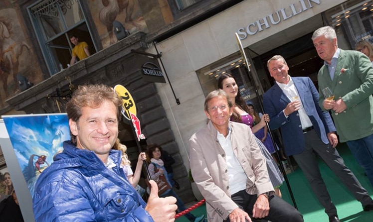 Jarno Trulli, Hans Schullin, Alexander Pongratz, Gerhard Moser (c) geopho, Jurj Konstantinov