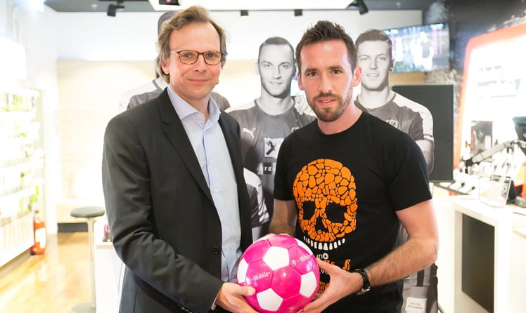 Andreas Bierwirth und Christian Fuchs © T-Mobile