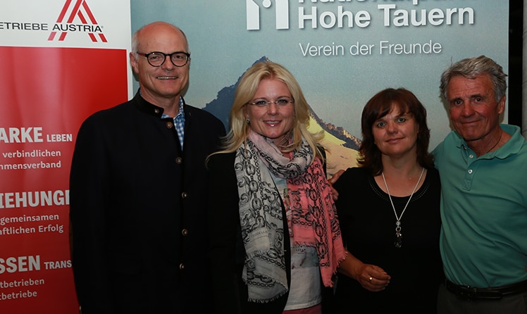 Karl Stoss, Monica Rintersbacherm, Erika Rogl, Peter Habeler (c) Apollomedia.at