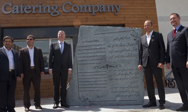 Mohammad Kalaffi, Friedrich Stift, Josef Donhauser und Georg Weingartner © DoN