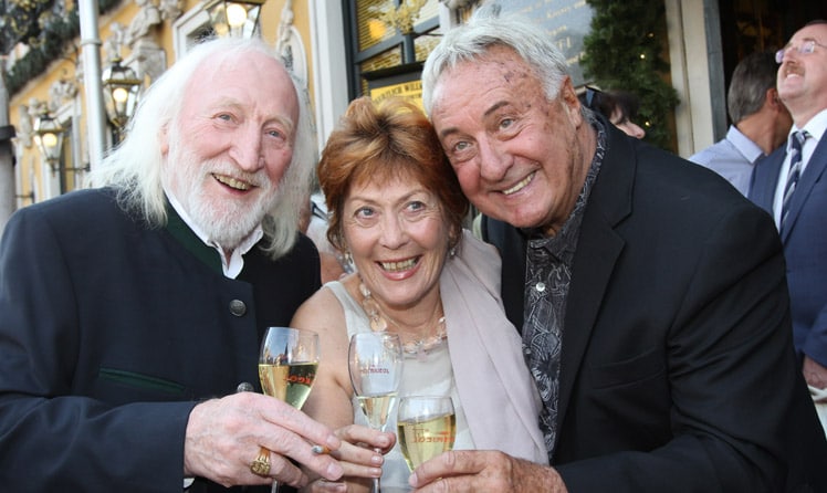 Karl Merkatz, Dany Sigl und Günther Frank © Allegria/Rudi Meidl