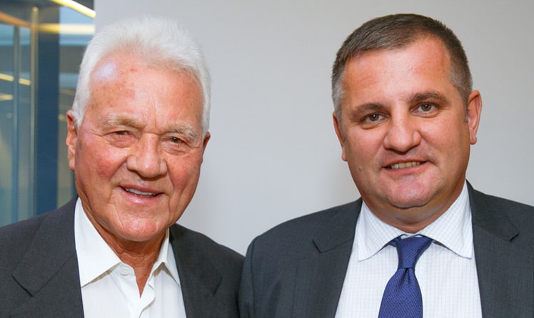 Frank Stronach und Eduard Berger © leadersnet.at/Felten