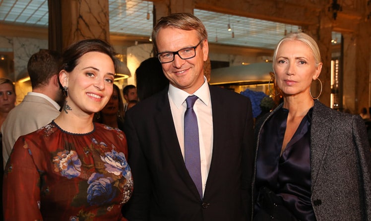 Lena Hoschek, Christoph Stadlhuber und Christiane Arp © Kathi Schiffl