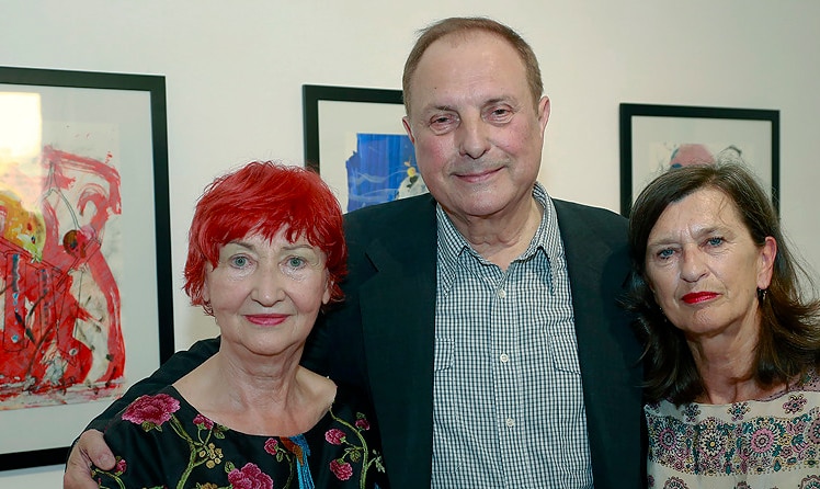 Heike Curtze, Christian Ludwig Attersee und Britta Schmitz © leadersnet.at / G. Langegger 