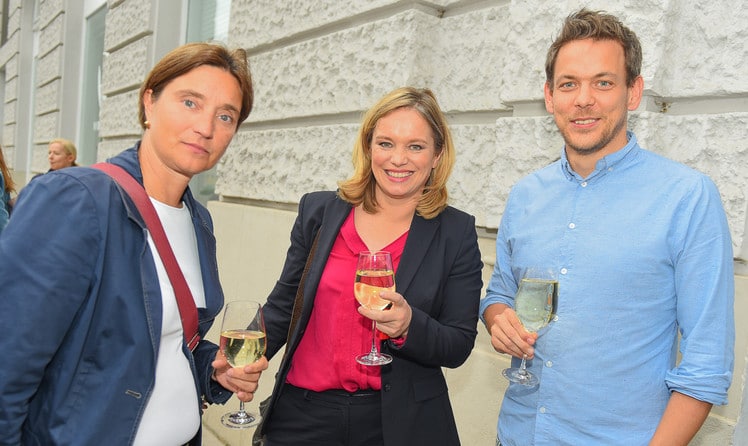 Lisa Trotzauer, Corinna Milborn und Martin Thür © leadersnet.at / K. Golab 