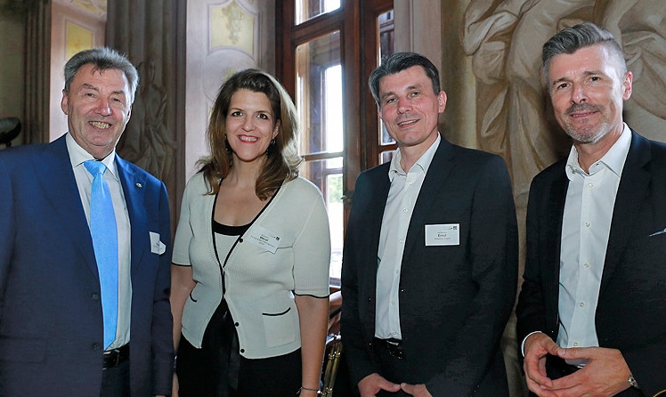 Viktor Wagner, Elisabeth Wenzl, Johannes Ernst und Gerhard Zeiner © leadersnet.at / G. Langegger