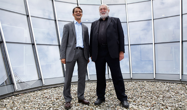 Philippe Narval und Franz Fischler © Katharina Roßboth