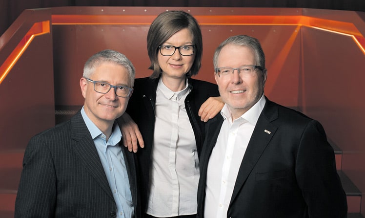 Michael Tenhalter, Birgit Pertlwieser und Erik Kastner © Opus Marketing