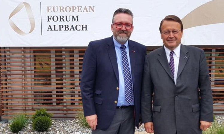 Christoph Berghammer und Paul Rübig © Fachverband der Versicherungsmakler