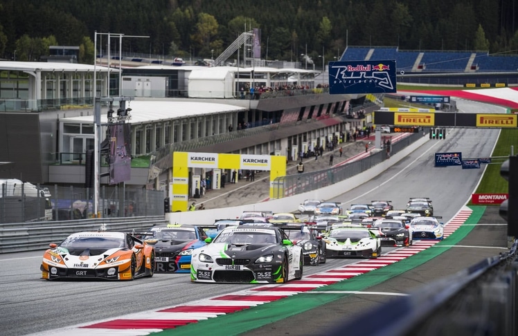 Spielberg ADAC GT Masters Start © Philip Platzer Red Bull Content Pool