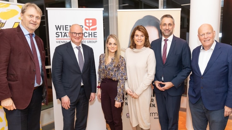 V.l.n.r.: Georg Psota, Julian Jäger, Daniela Benz, Eva Höltl, Erol Holawatsch und Ralph Vallon © LEADERSNET/C. Mikes