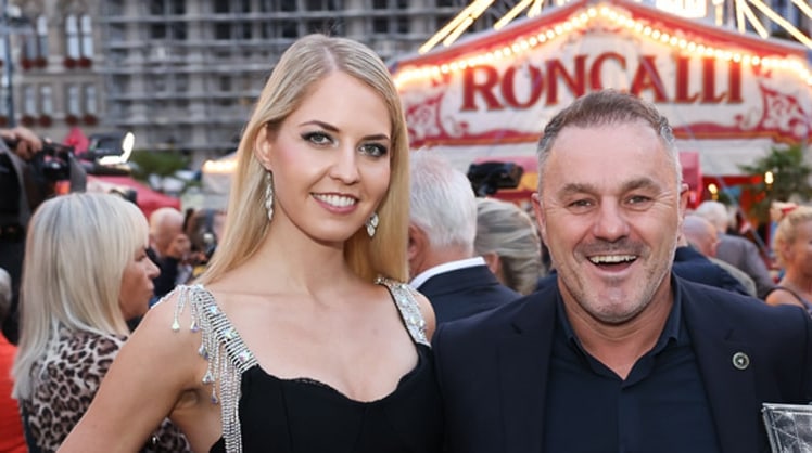 Miss Europe Beatrice Turin und Klaus Panholzer, Geschäftsführer der Schönbrunn Group © Katharina Schiffl