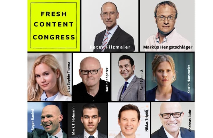 Die Speaker:innen © Fresh content Congress