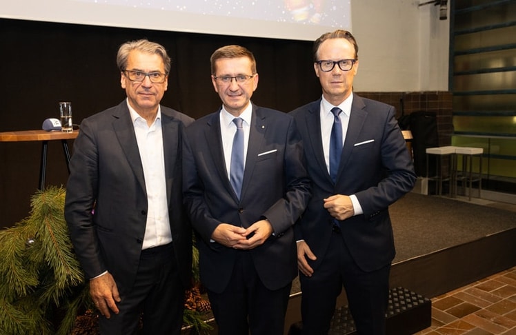 V.l.n.r.: Stefan Pierer, Markus Achleitner und Joachim Haindl-Grutsch © LEADERSNET/C. Holzinger