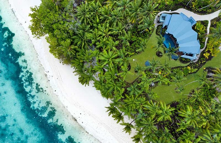 Luxus im Einklang mit der Natur: Sechs Restaurants und Bars warten auf Platte Island auf die Gäste. ©Waldorf Astoria Seychelles Platte Island