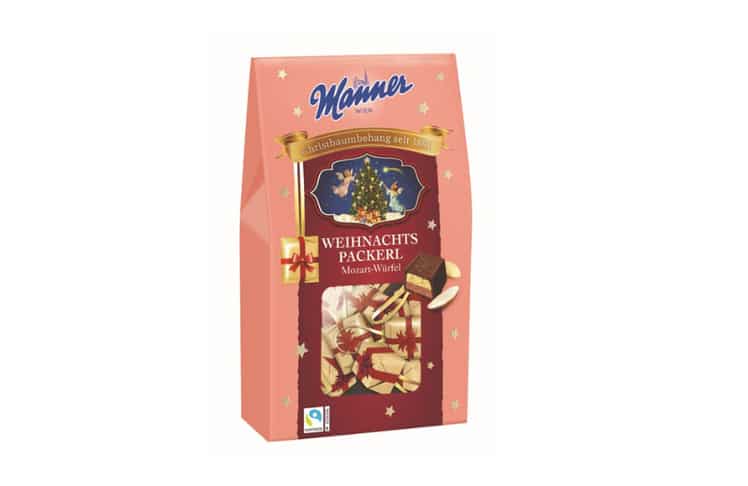 Manner Weihnachtspackerl  © Manner 