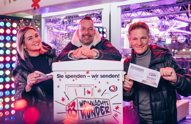 V.l.n.r: Gabi Hiller, Robert Kratky und Andi Knoll © Hitradio Ö3/ Martin Krachler